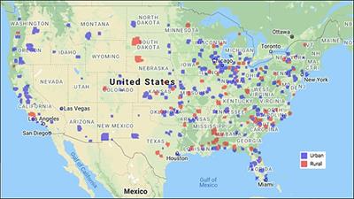 Rural-urban disparities in healthcare factors and long-term health outcomes in individuals with pediatric-onset spinal cord injury